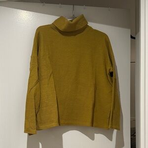 Aerie Golden Cowl Neck Sweater